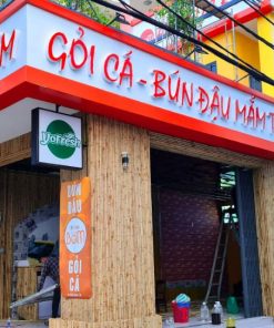 Thi công biển hiệu mặt dựng Alu Quận 10, Tp.HCM